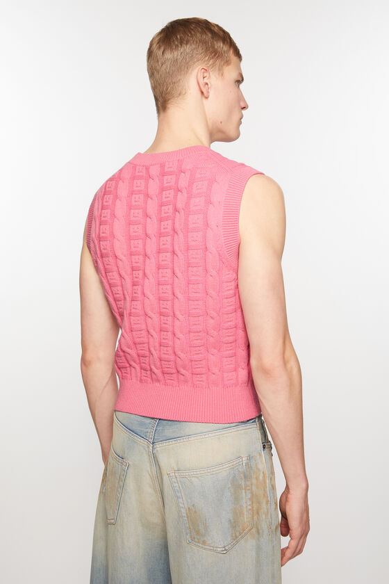 (image for) Intimate Cable wool sleeveless jumper